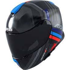 FLIP UP HELMET AXXIS GECKO SV ABS EPIC B1 MATT BLACK, S DYDŽIO