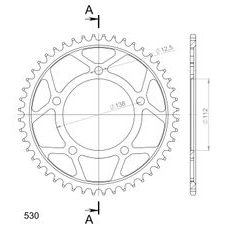 GALINĖ ŽVAIGŽDĖ SUPERSPROX RFE-302:48-BLK, JUODOS SPALVOS 48T, 530