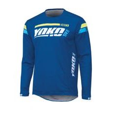 MX JERSEY YOKO TRE BLUE/YELLOW, M DYDŽIO