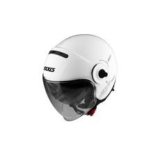 JET HELMET AXXIS RAVEN SV ABS SOLID WHITE GLOSS, S DYDŽIO