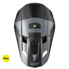 ŠALMAS SHOT LITE S10 A05-21OA-C01-07 BLACK / GREY MATT, XS DYDŽIO