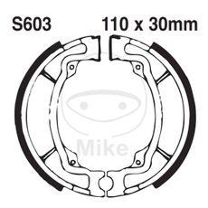 BŪGNINIŲ STABDŽIŲ TRINKELĖS EBC S603G GROOVED INCLUDINGS SPRINGS