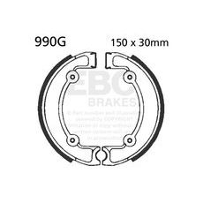 BŪGNINIŲ STABDŽIŲ TRINKELĖS EBC 990G GROOVED