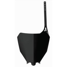 PRIEKINĖ NUMERIO LENTELĖ POLISPORT 8667200003, JUODOS SPALVOS