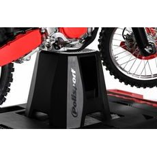 MOTOCIKLO STENDAS POLISPORT TRACK 8985800001 JUODA/PILKA