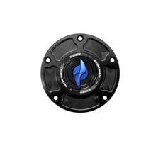 TANK FILLER CAP ACCOSSATO FC119 FOR MV AGUSTA MOTORBIKES WITH QUICK RELEASE MACHINED FROM BILLET ALUMINIUM, ŽALIOS SPALVOS