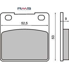 STABDŽIŲ TRINKELĖS RMS 225100720 ORGANIC