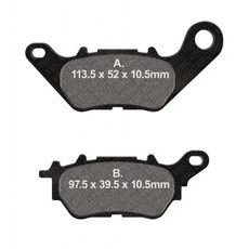 STABDŽIŲ TRINKELĖS EBC GPFAX662HH