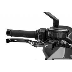 STABDŽIŲ RANKENĖLĖ BE ADAPTERIO PUIG 4.0 414NNY EXTENDABLE FOLDING BLACK/TITAN