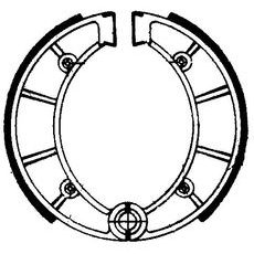 BŪGNINIŲ STABDŽIŲ TRINKELĖS FERODO 225129198