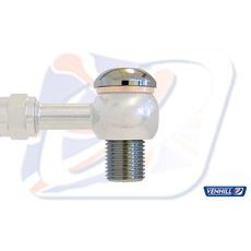 ĮSUKAMAS ANTGALIS VENHILL POWERHOSEPLUS 110716DC 7/16"X24TPI (HARLEY), CHROMAS