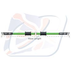 STABDŽIŲ ŽARNELĖ VENHILL POWERHOSEPLUS 3H0925-GR 925MM, ŽALIOS SPALVOS