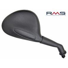 GALINIO VAIZDO VEIDRODIS RMS 122770540 DEŠINĖ, JUODOS SPALVOS