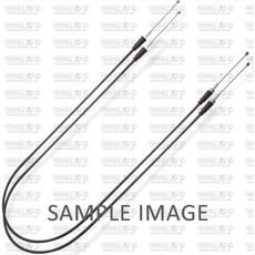 THROTTLE CABLES (PAIR) VENHILL H02-4-056-BK FEATHERLIGHT, JUODOS SPALVOS