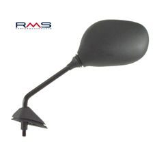 GALINIO VAIZDO VEIDRODIS RMS 122761080 KAIRĖ, JUODOS SPALVOS