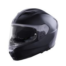 FULL FACE HELMET STORMER ZS-1001 SOLID BLACK MATT, M DYDŽIO