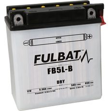 Standartinis akumuliatorius (su rūgšties pakuote) FULBAT FB5L-B (YB5L-B) Acid pack included