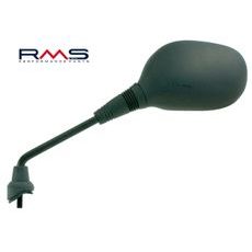 GALINIO VAIZDO VEIDRODIS RMS 122760860 KAIRĖ, JUODOS SPALVOS