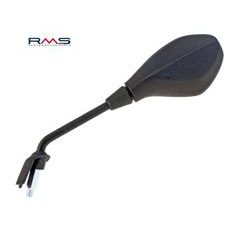 GALINIO VAIZDO VEIDRODIS RMS 122760760 KAIRĖ, JUODOS SPALVOS