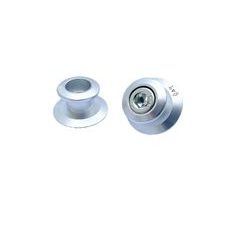 ALUMINIUM BOBBINS LV8 DIAVOL E201/10125A M10X1,25, SIDABRINĖS SPALVOS