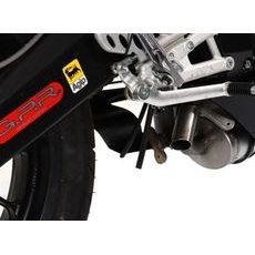 VISAS IŠMETIMO SISTEMOS KOMPLEKTAS GPR ALLUMINIO GHOST DB.26.AO SILVER ANODIZED INCLUDING REMOVABLE DB KILLER AND CATALYST