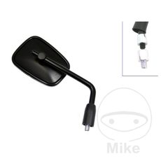 GALINIO VAIZDO VEIDRODIS JMP ZR 0940, JUODOS SPALVOS DEŠINĖ