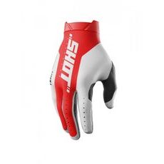 GLOVES SHOT LITE PRO A06-13A1-B02-11, RAUDONOS SPALVOS 11