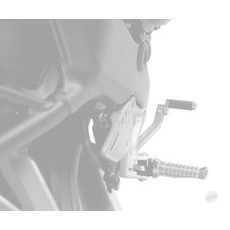 BRAKE FOOT PEDAL PUIG 22395P, SIDABRINĖS SPALVOS ADJUSTABLE