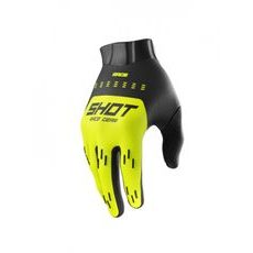 GLOVES SHOT RACE EVO A06-13B1-A01-13 NEON YELLOW 13