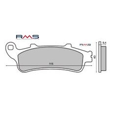 STABDŽIŲ TRINKELĖS RMS 225100340 ORGANIC