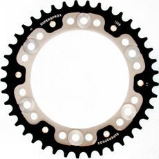 REAR SPROCKET SUPERSPROX STEALTH RST-1308:41-SLV, SIDABRINĖS SPALVOS 41T, 520