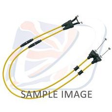 THROTTLE CABLES (PAIR) VENHILL Y01-4-065-YE FEATHERLIGHT, GELTONOS SPALVOS