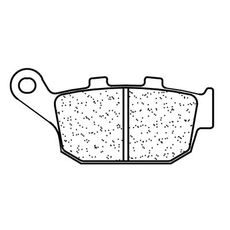 STABDŽIŲ TRINKELĖS CL BRAKES 1250 RX3