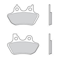 STABDŽIŲ TRINKELĖS BREMBO 07HD16CC CC ROAD
