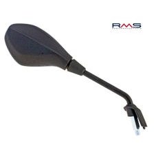 GALINIO VAIZDO VEIDRODIS RMS 122770760 DEŠINĖ, JUODOS SPALVOS