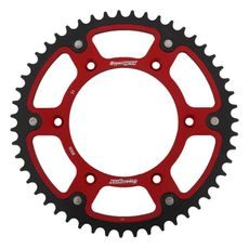 REAR SPROCKET SUPERSPROX STEALTH RST-8000:51-RED, RAUDONOS SPALVOS 51T, 520