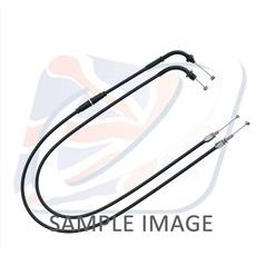 THROTTLE CABLES (PAIR) VENHILL H02-4-128-BK FEATHERLIGHT, JUODOS SPALVOS