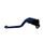 Clutch Lever ACCOSSATO fixed CNC-worked aluminium, blue