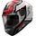 FULL FACE helmet AXXIS DRAKEN S cougar gloss fluor red, M dydžio