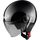 JET helmet AXXIS SQUARE solid black gloss, M dydžio