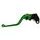 Clutch Lever ACCOSSATO fixed CNC-worked aluminium, green