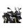 Windscreen PUIG RACING WITH SUPPORT + PROTECTION 3179W skaidrus