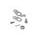 Brake wire clamp kit RMS 121860325 priekinių