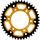 Rear sprocket SUPERSPROX STEALTH RST-735:42-GLD, aukso spalvos 42T, 520
