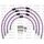 STANDARD Front brake hose kit Venhill POWERHOSEPLUS SUZ-5004FB-PU (4 žarnelės rinkinyje) Purple hoses, black fittings