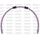 Stabdžių žarnelė Venhill POWERHOSEPLUS 3H3750-PU 3750mm, violetinės spalvos