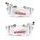 Radial Billet 2-piece Caliper ACCOSSATO PZ011 - distance 100 mm Piston in aluminium