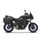 Complete set of 47L / 47L SHAD TERRA BLACK aluminum side cases, including mounting kit SHAD YAMAHA MT-09 Tracer / Tracer 900