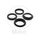 Fork oil seal TOURMAX 41x53x8/10,5 with dust cap