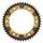 Galinė žvaigždė SUPERSPROX STEALTH RST-853:46-GLD, aukso spalvos 46T, 520